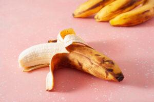 Co dělat s přezrálým banánem?